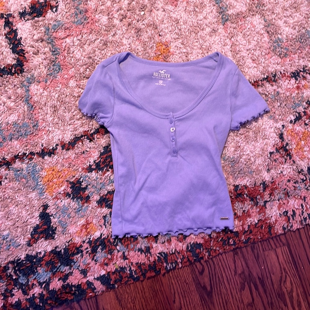Holster blue crop